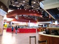 Food court at a shopping mall in Noida Delhi