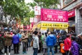 Food court of Yuexiu Guangfu temple fair 2 Royalty Free Stock Photo