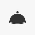 Food cover icon, food, menu, cook