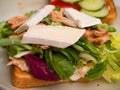 Food - Delicious chicken and camembert sandwich