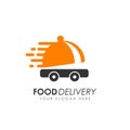 food delivery logo design