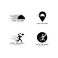 Food Delivery Logo Template Design