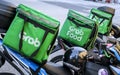 Food delivery service rider for GrabFood