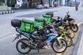 Food delivery service rider for GrabFood