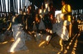 Food distribution for displaced people in Angola