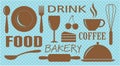 Food,drink,bakery and coffee design