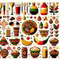 Food and Drink Create visual representations of traditional Kwan