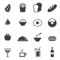Food and Drink icons set.