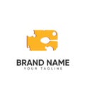 Food and Drink Logo Design Concept Full Color template for Company Royalty Free Stock Photo
