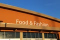 Food & fashion sign