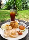 Food friedrice indonesia eat iphone drinks