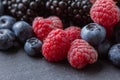 Food healthy blueberry berry organic. juicy background. Blueberries, raspberries, blackberries.