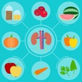 food helpful for healthy kidney