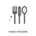 food hygiene icon from Hygiene collection.