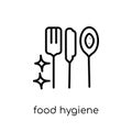 food hygiene icon from Hygiene collection.