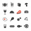 Food icon Royalty Free Stock Photo