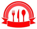 Food icon on white background