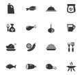 Food icons set