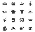 Food icons set