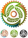 Food industry logo Royalty Free Stock Photo