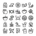 Food Ingredients Icons