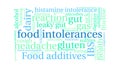 Food Intolerances Word Cloud