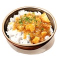 Food_Japanese_Curry_Rice_Watercolor1_2