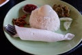 Food known as putu piring Royalty Free Stock Photo