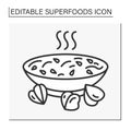 Food line icon