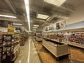 Food Lion grocery store dairy section wide view