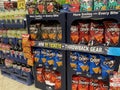 Food Lion grocery store Doritos display variety