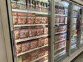 Food Lion grocery store Hot Pockets freezer section