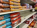 Food lion grocery store interior large bag dog food variety