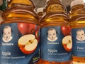 Food lion grocery store interior products Gerber baby food apple juice