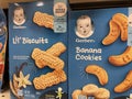Food lion grocery store interior products Gerber baby food banana cookies