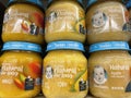 Food lion grocery store interior products Gerber baby food jars