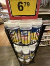 Food Lion grocery store Lysol sanitizer cloths canister