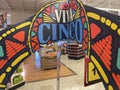 Food Lion grocery store Modelo beer Viva Cinco display sign