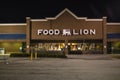 Food Lion grocery store at night