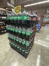 Food Lion grocery store Sprite cola display