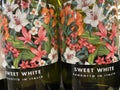 Food Lion grocery store sweet white wine floral design