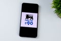 Food Lion To Go app logo on a smartphone screen.