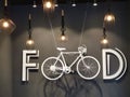 Food logo restaurant - bicycle design