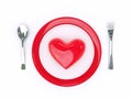 Food love Royalty Free Stock Photo