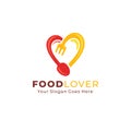 Food Lovers Logo design template