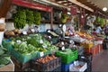 Food market in central Funchal  - Madeira Royalty Free Stock Photo