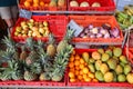 Food market in Guadeloupe