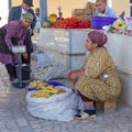 Food market of Khiva, in Usbekistan