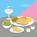 Food Meal Lunch Cook Dairy Eat Drink Menu Restaurant Vector