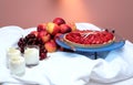 Food neatly arranged at five star hotel Royalty Free Stock Photo